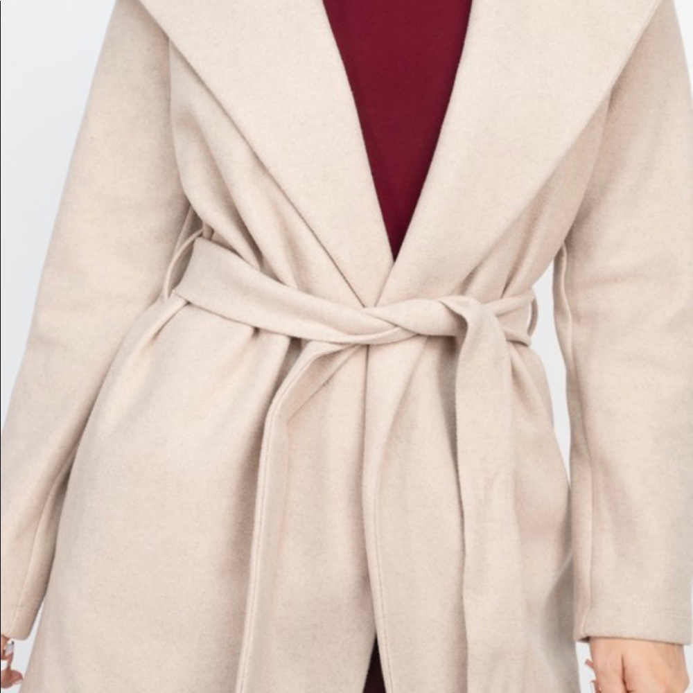 NEW Hoodie Lapel Coat - Picture 4 of 6